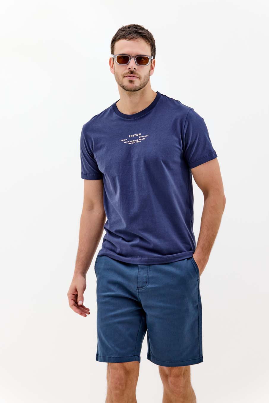 CAMISETA TRITON G BEGE DAISY