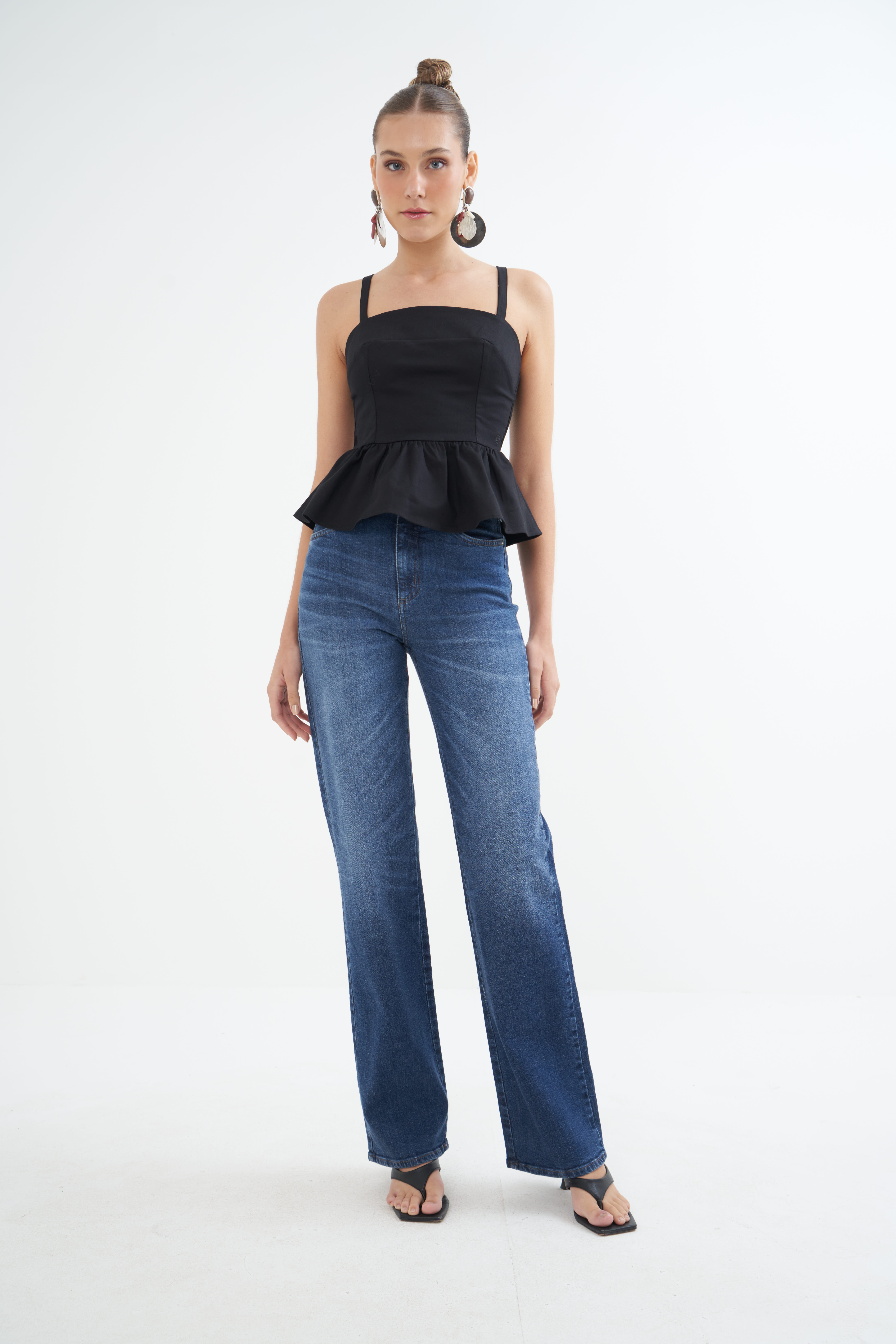 CALÇA JEANS BERLIM STRETCH 38 INDIGO