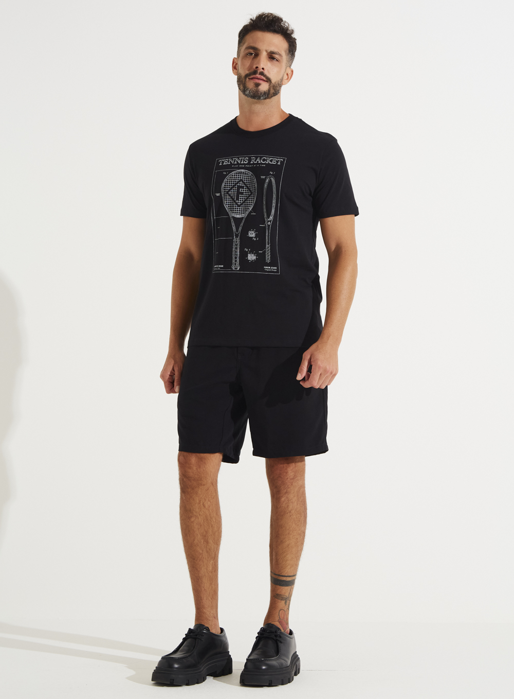 CAMISETA FORUM M PRETO