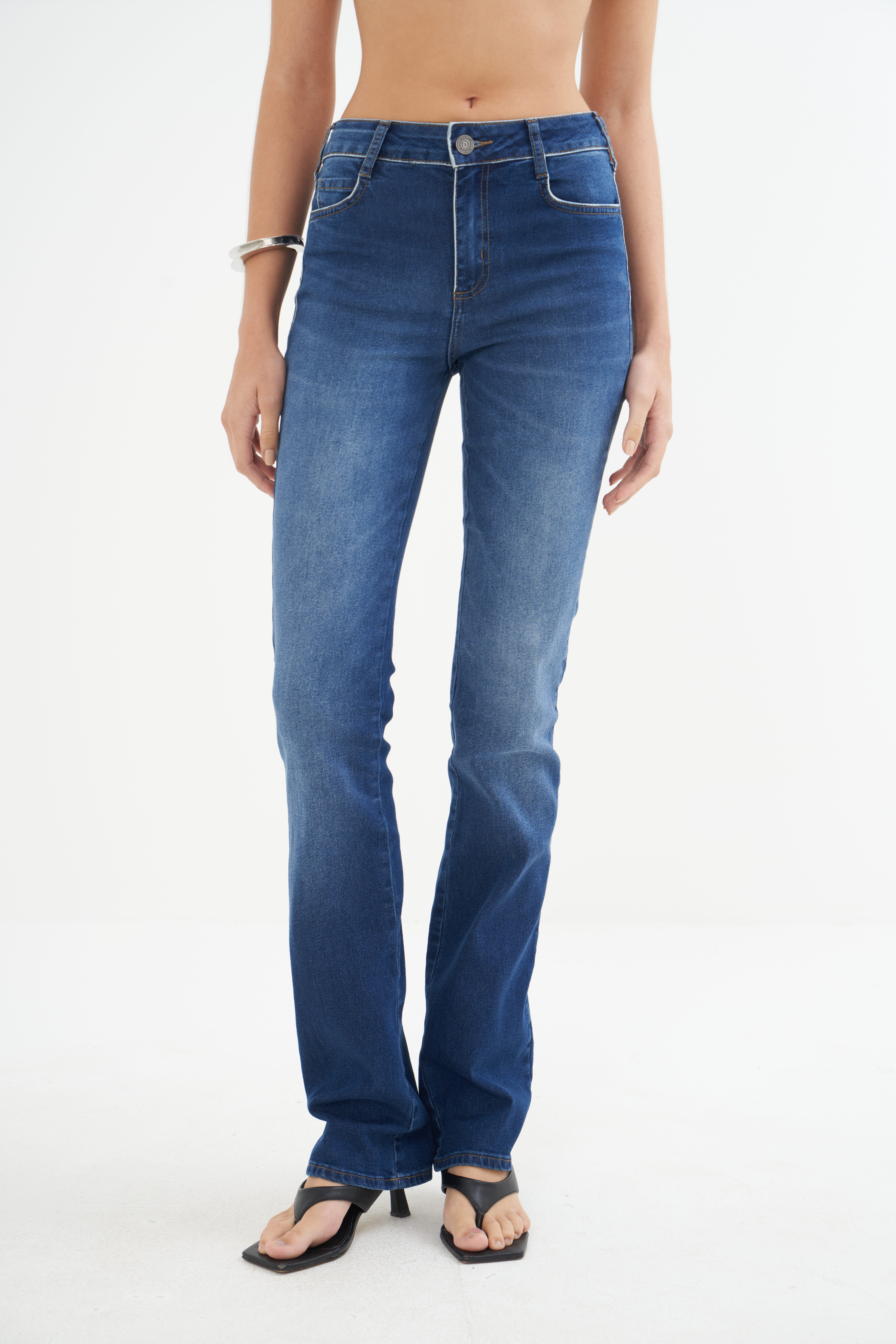 CALÇA JEANS NOVA YORK RETA 36 INDIGO