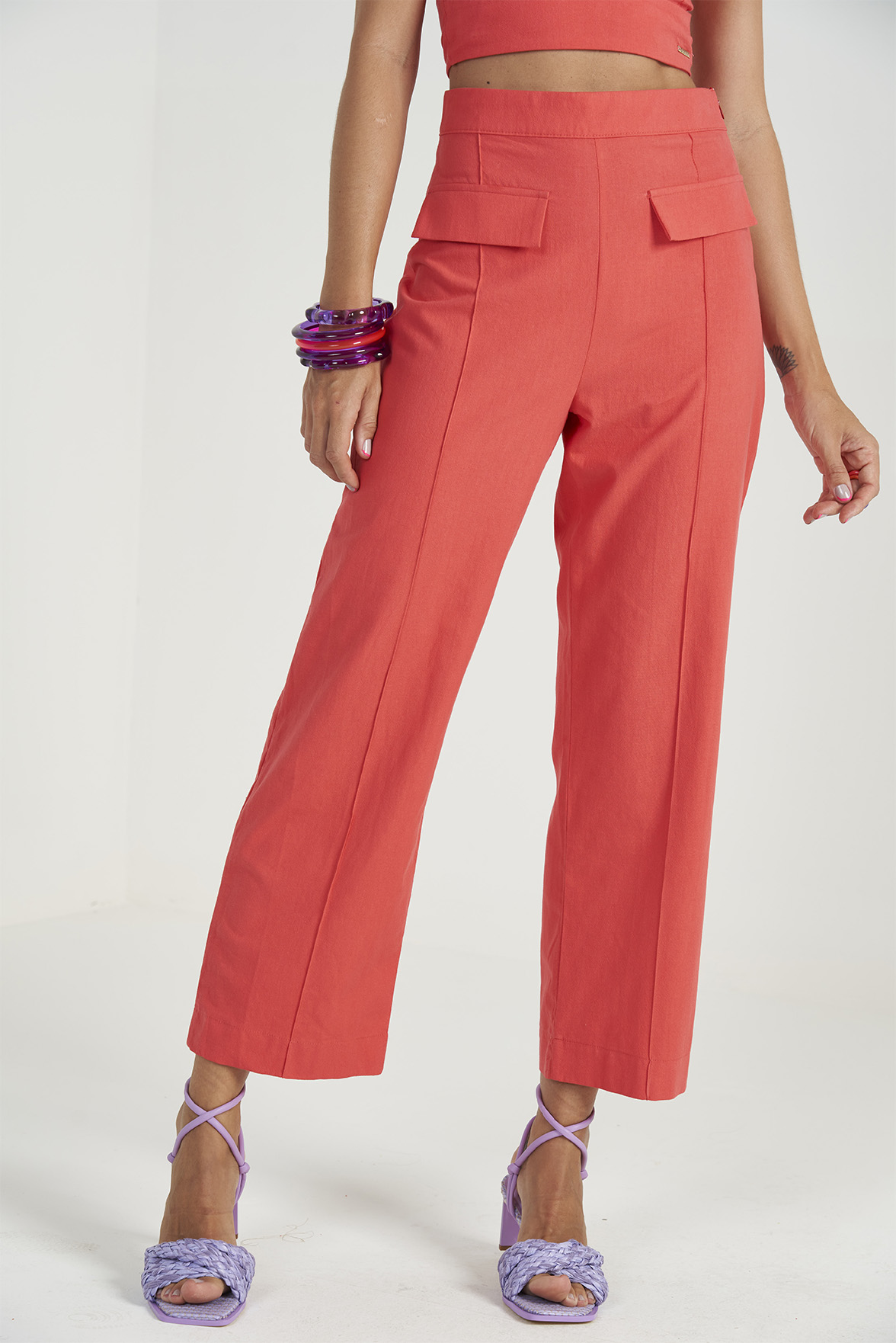 CALÇA COLCCI 38 VERMELHO IFE