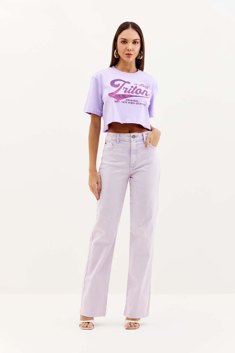 CAMISETA TRITON G ROXO PURPLE GLOW