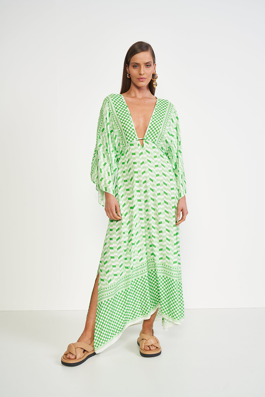 VESTIDO ESTAMPADO M REFLEXO II