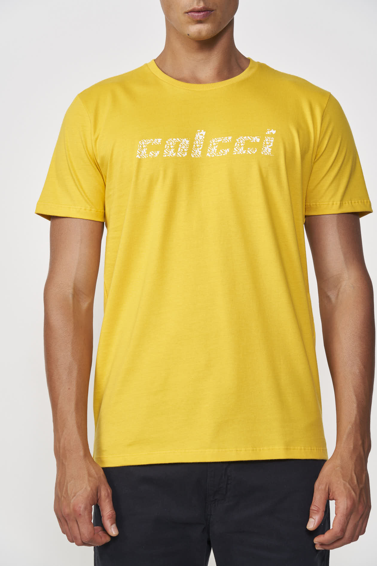 CAMISETA COLCCI M AMARELO GOLD FIT
