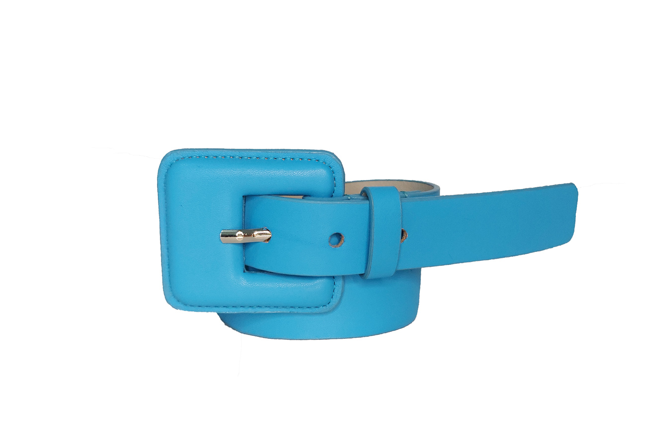 CINTO FEM COLCCI FIVELA QUADRADA 80 AZUL BALTIMORE