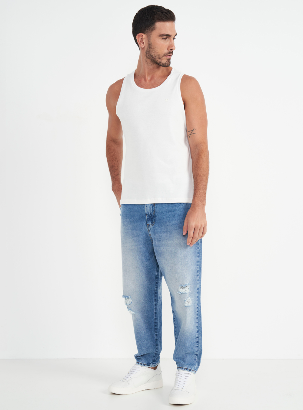 CALÇA JEANS THOMAS 44 INDIGO