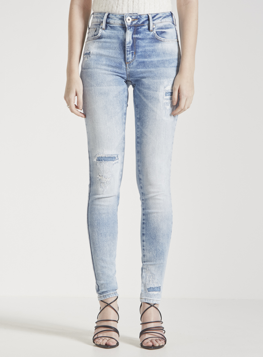 CALÇA JEANS MARISA SKINNY 36 INDIGO