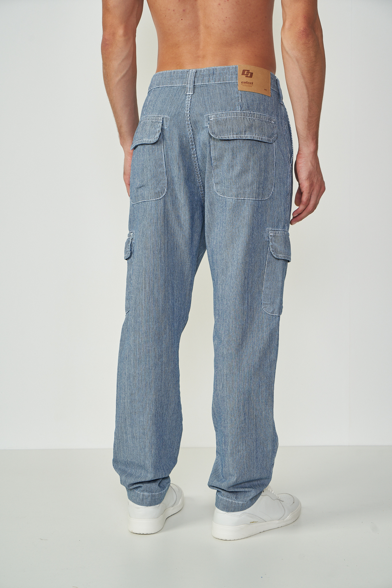 CALÇA JEANS LISTRADA 38 LISTRADO