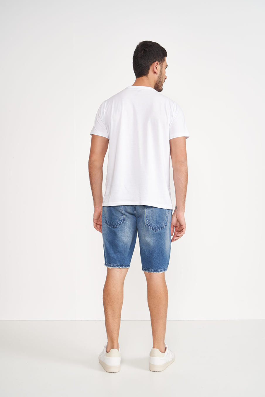 BERMUDA JEANS DAVI 36 INDIGO