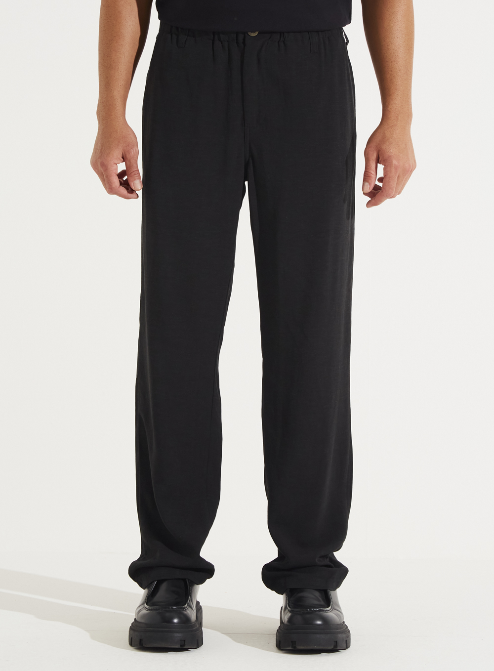 CALÇA LINHO 42 PRETO