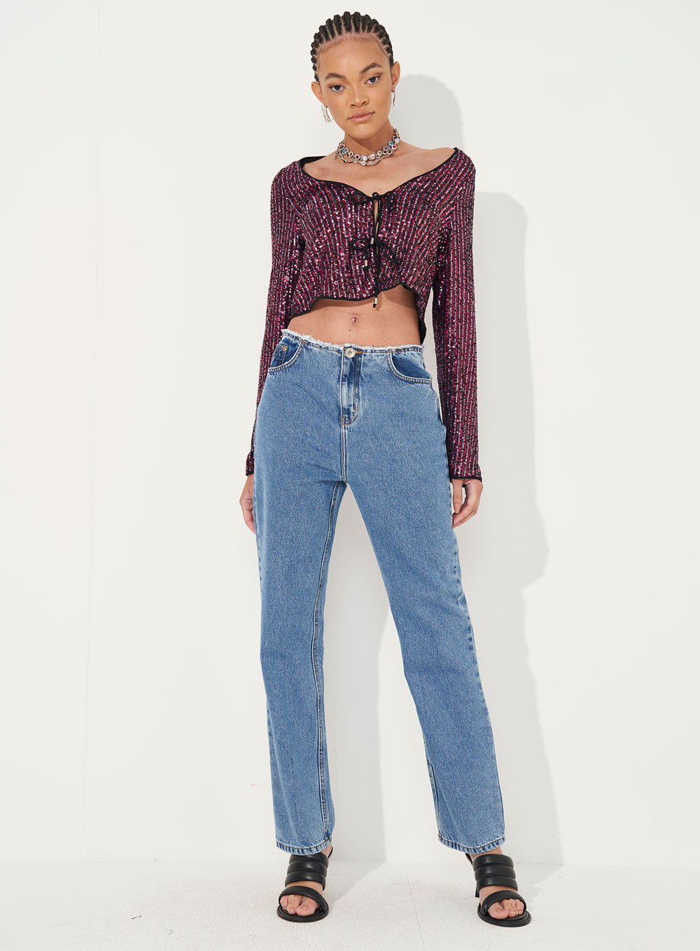 CALÇA JEANS JADE 40 INDIGO