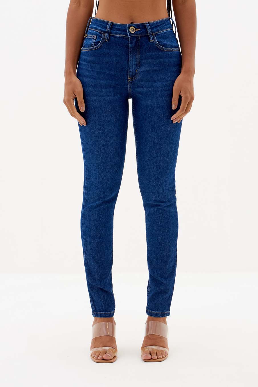 CALÇA JEANS MICHELE 38 INDIGO