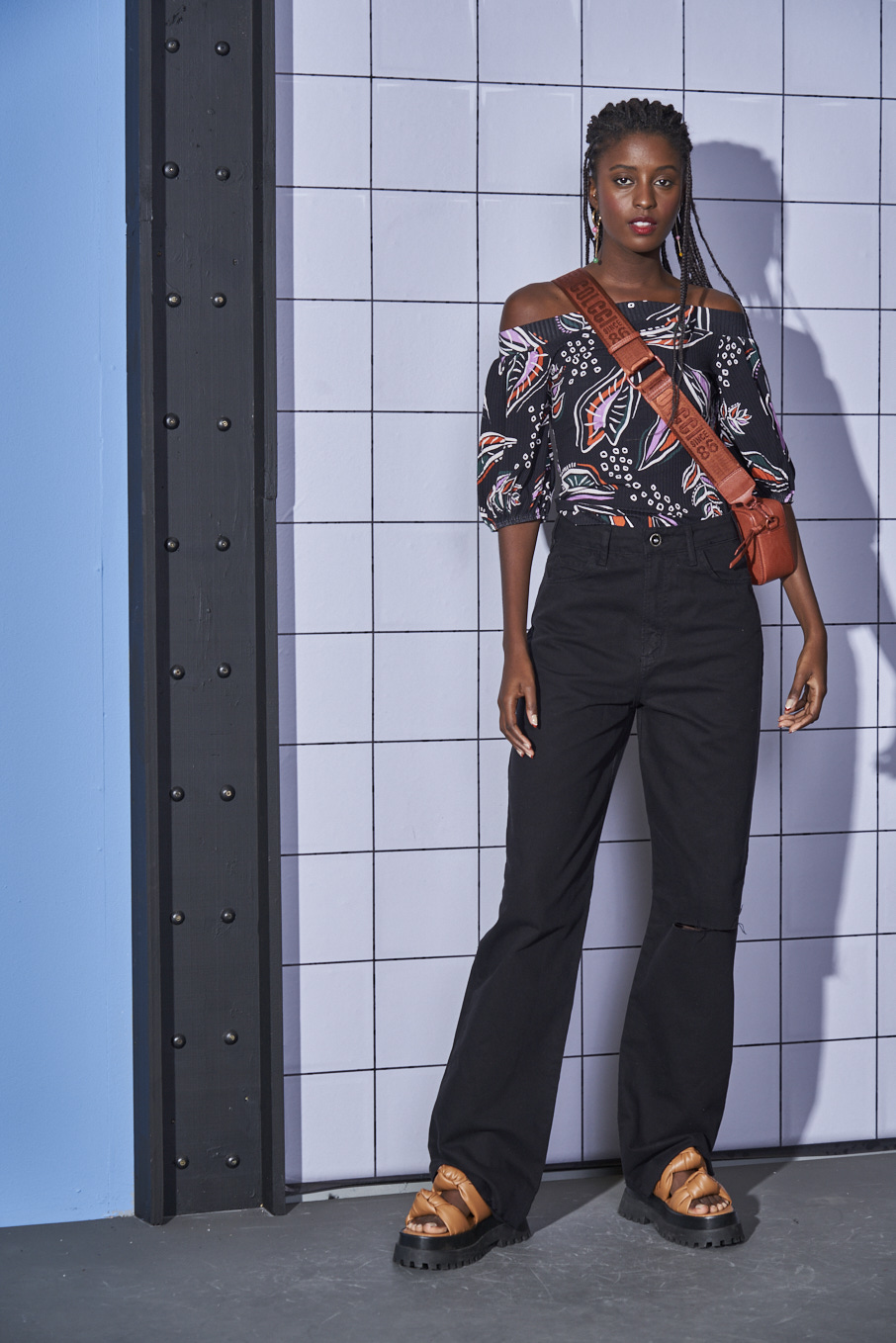 BLUSA ESTAMPADA G FOLHAGEM