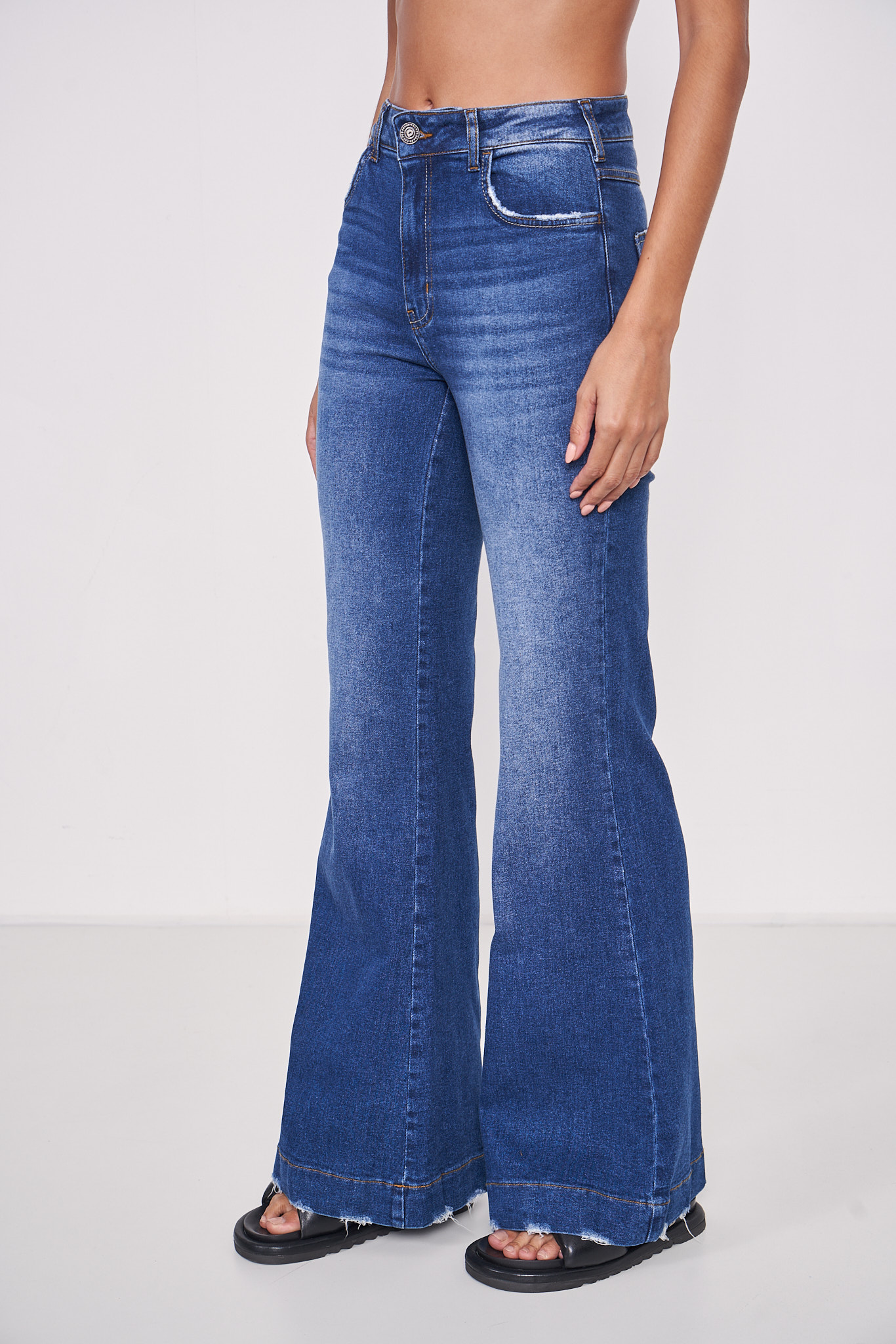 CALÇA JEANS BRUNA 44 INDIGO