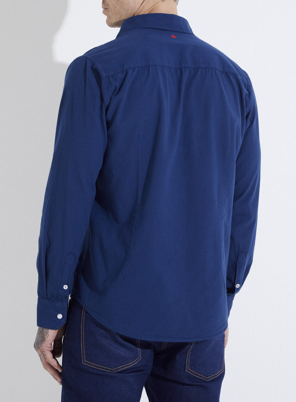 CAMISA SLIM FIT 2 AZUL DARKNESS