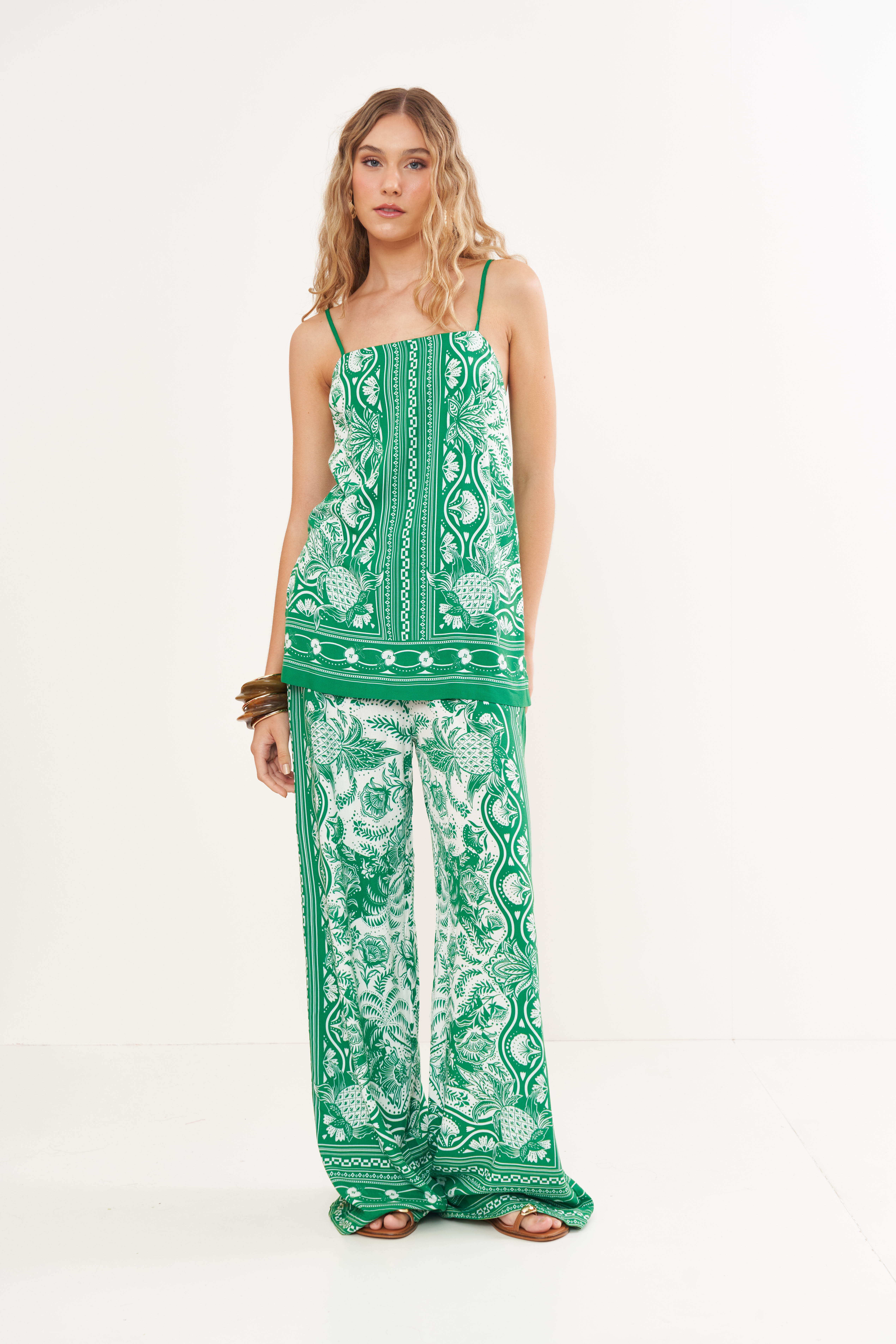 BLUSA ESTAMPADA GG TROP.RESORT II