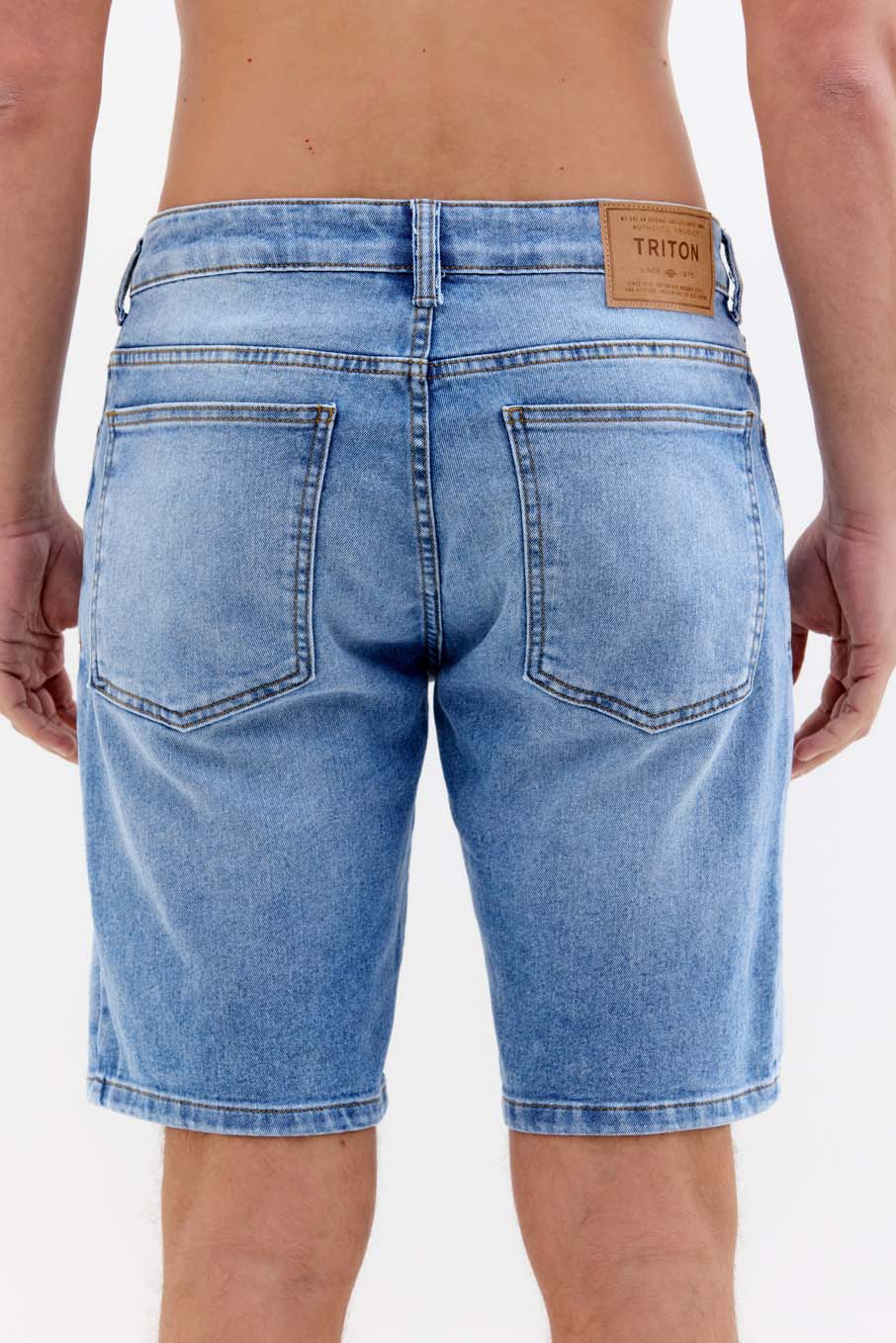 BERMUDA JEANS YURI 42 INDIGO CLARO