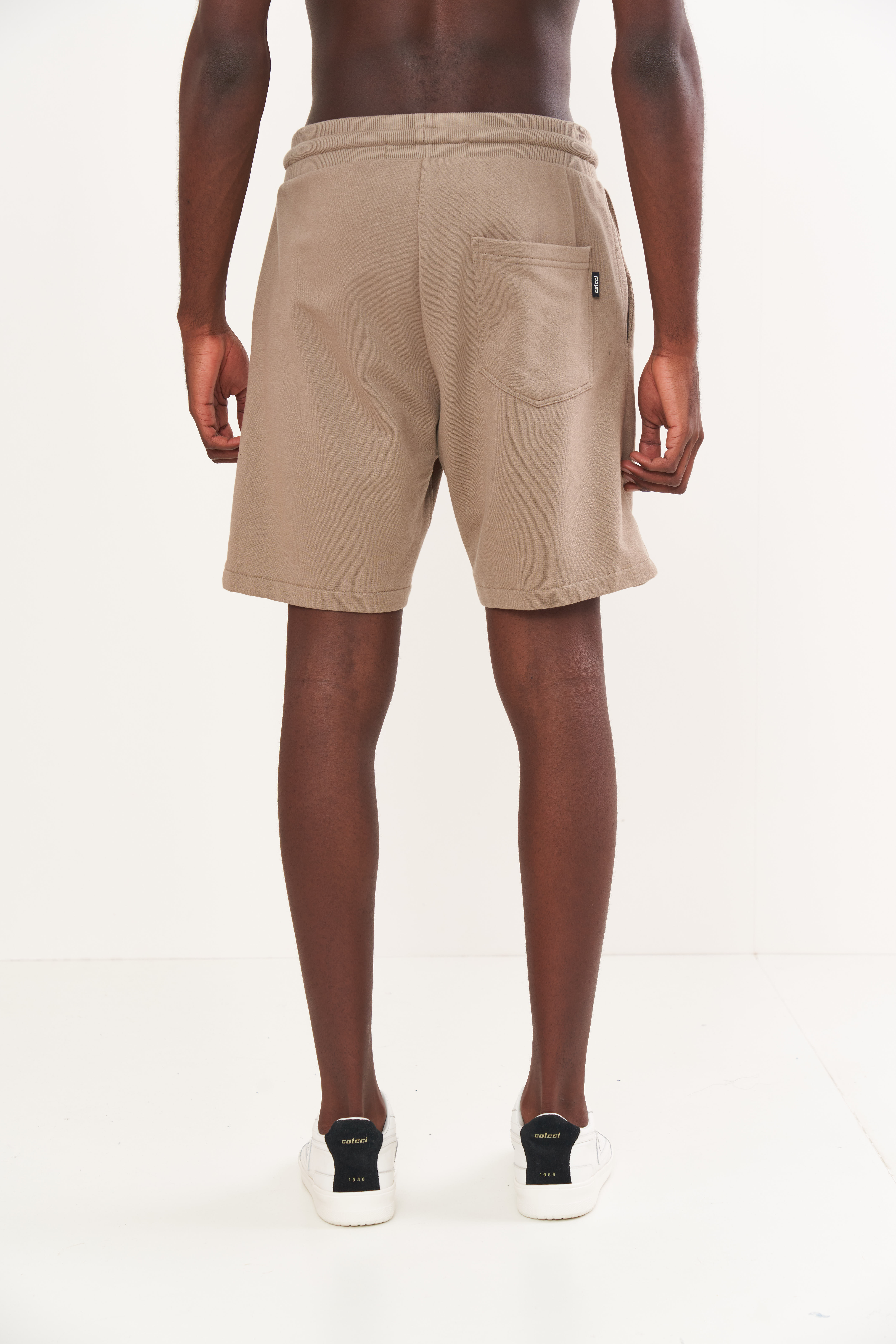 BERMUDA MOLETOM P MARROM WOLF