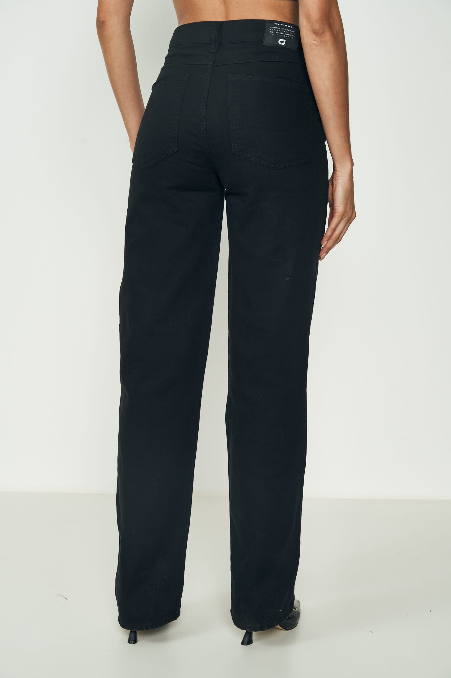 CALÇA SARJA  BERLIM 36 PRETO