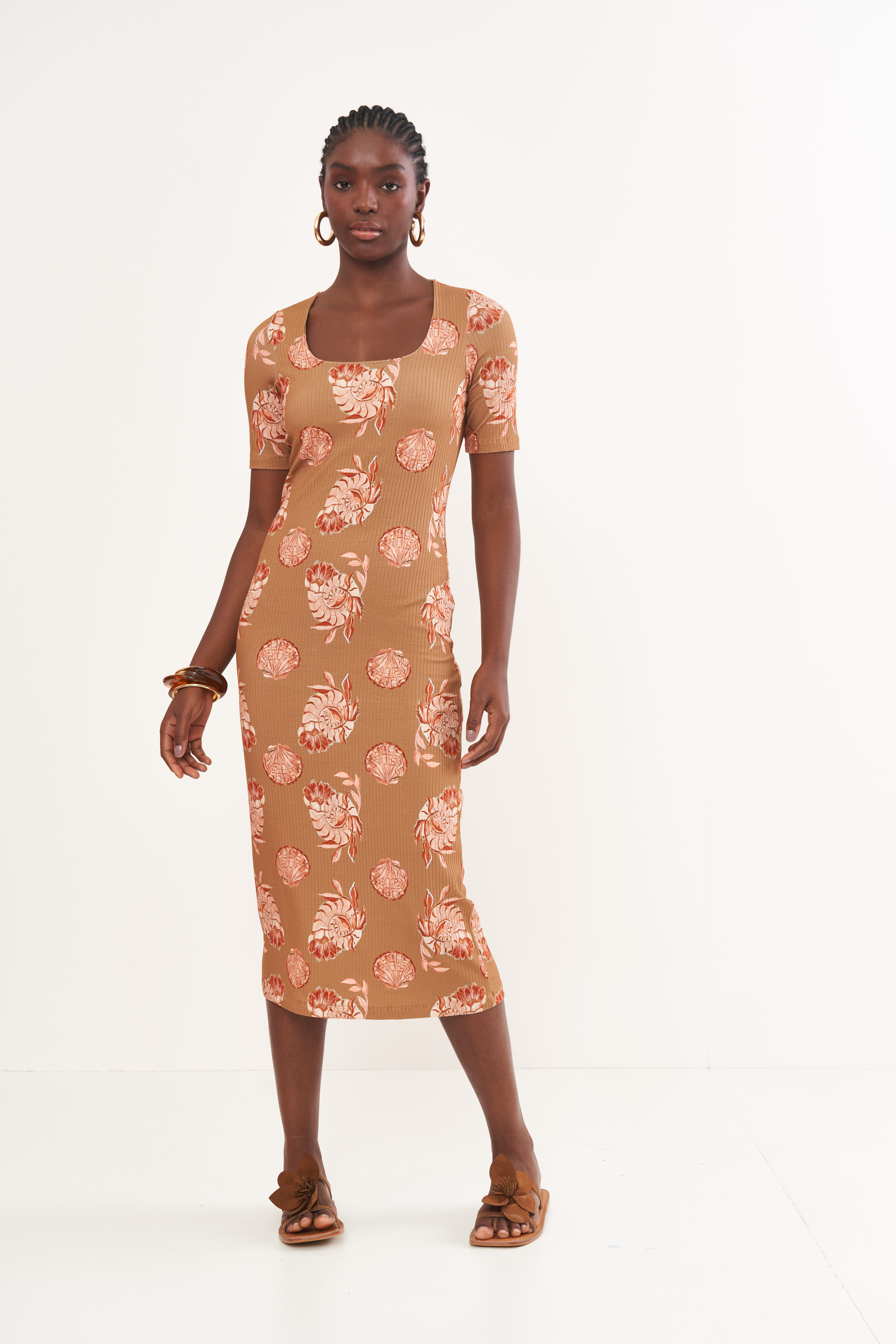 VESTIDO ESTAMPADO P CONCHITAS II