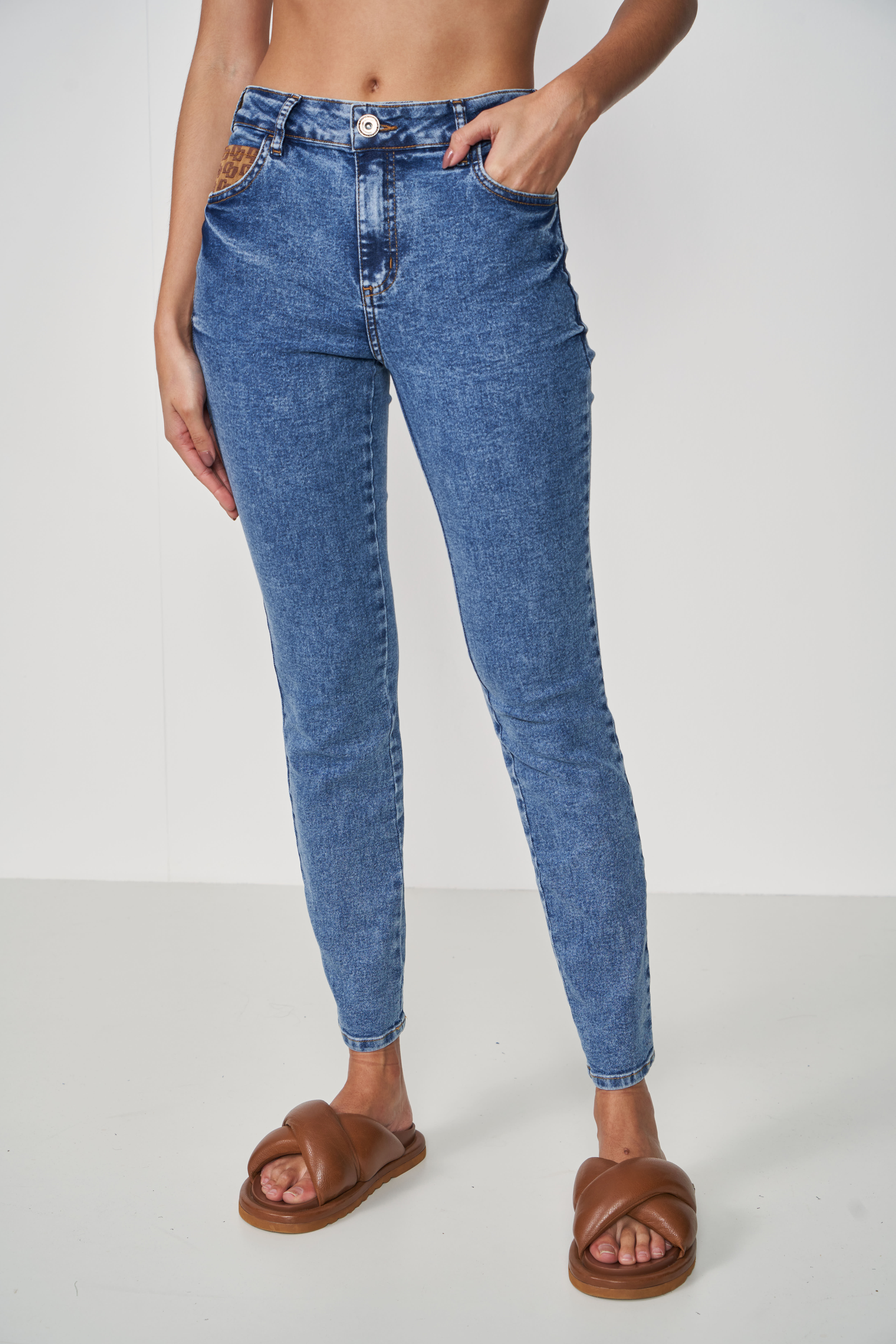 CALÇA JEANS BIA 46 INDIGO