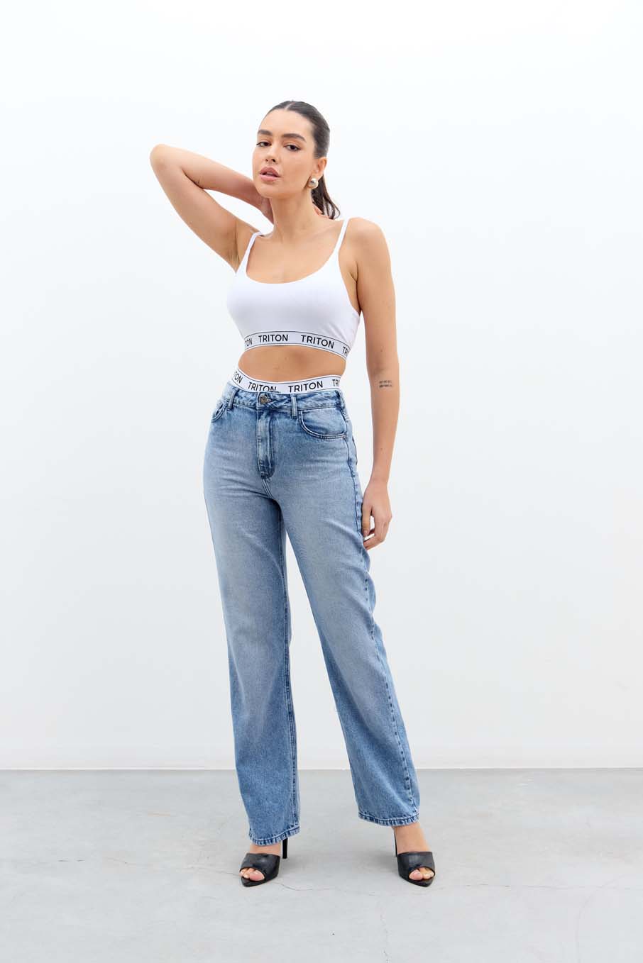 CALÇA JEANS LAURA 38 INDIGO