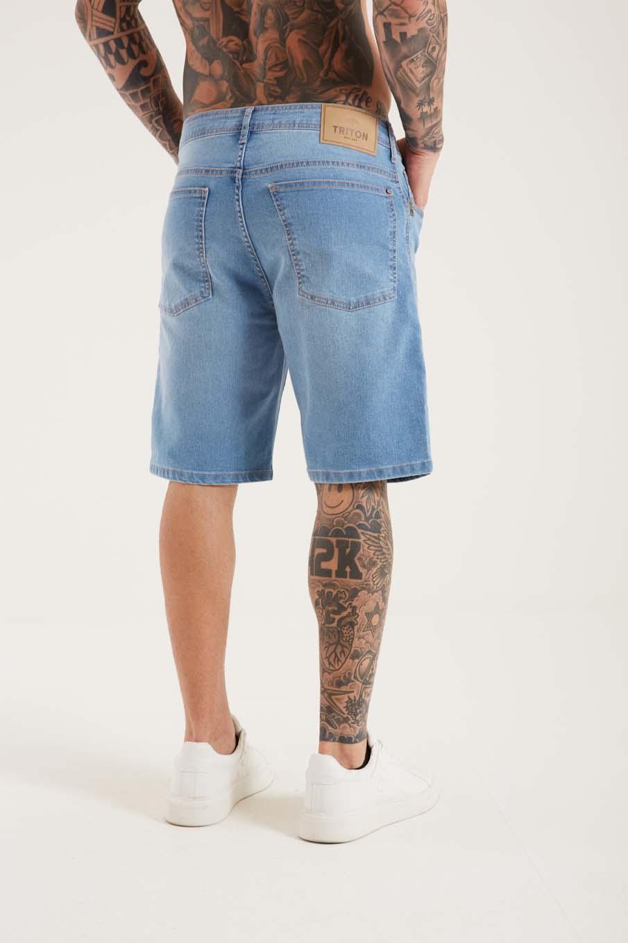 BERMUDA JEANS LUAN 40 INDIGO