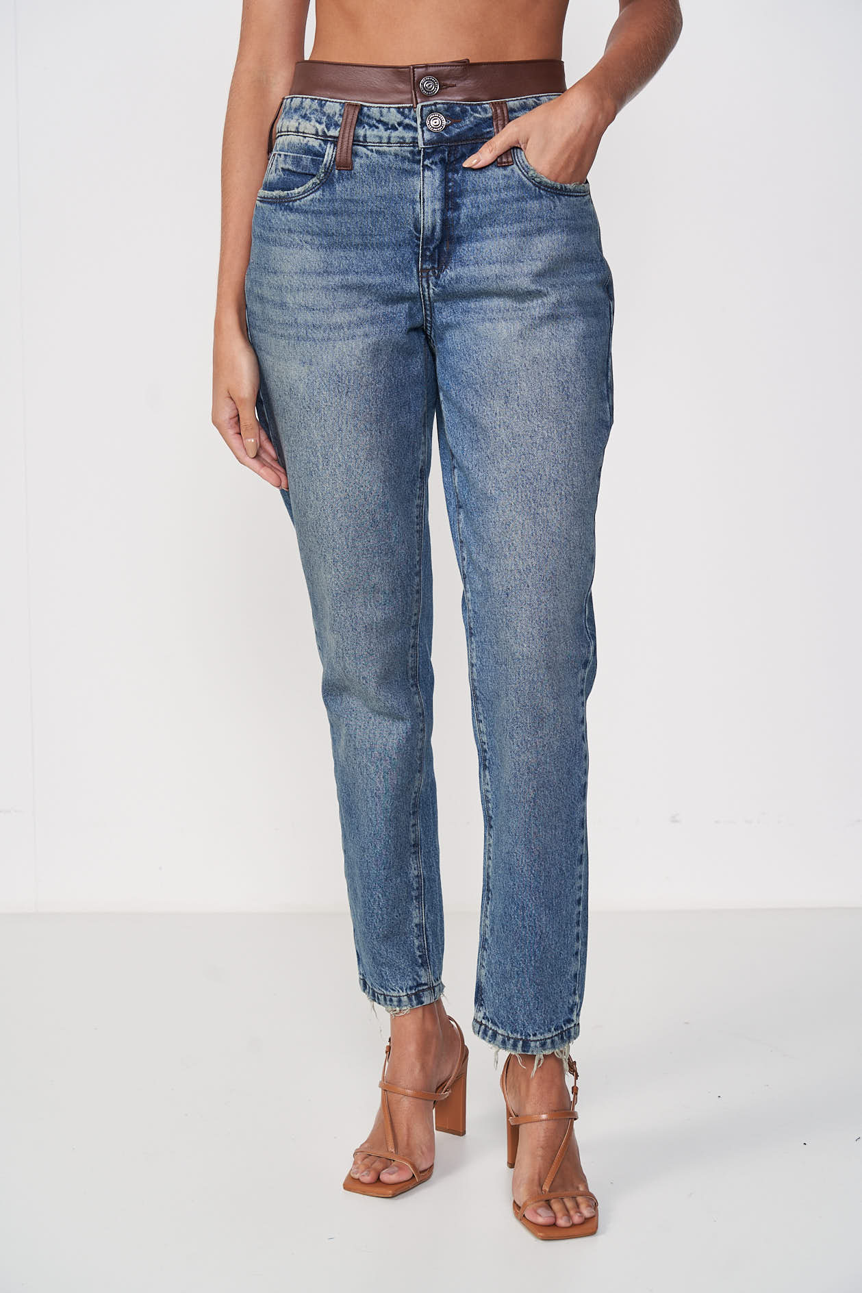 CALÇA JEANS MADRID 36 INDIGO