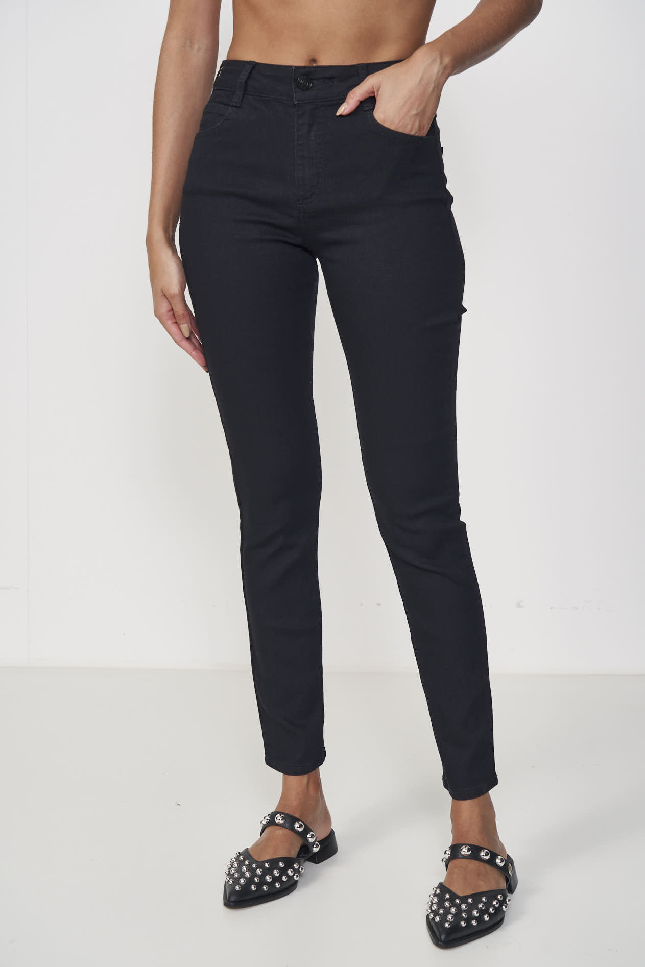 CALÇA JEANS NOVA YORK 46 IND.PRETO