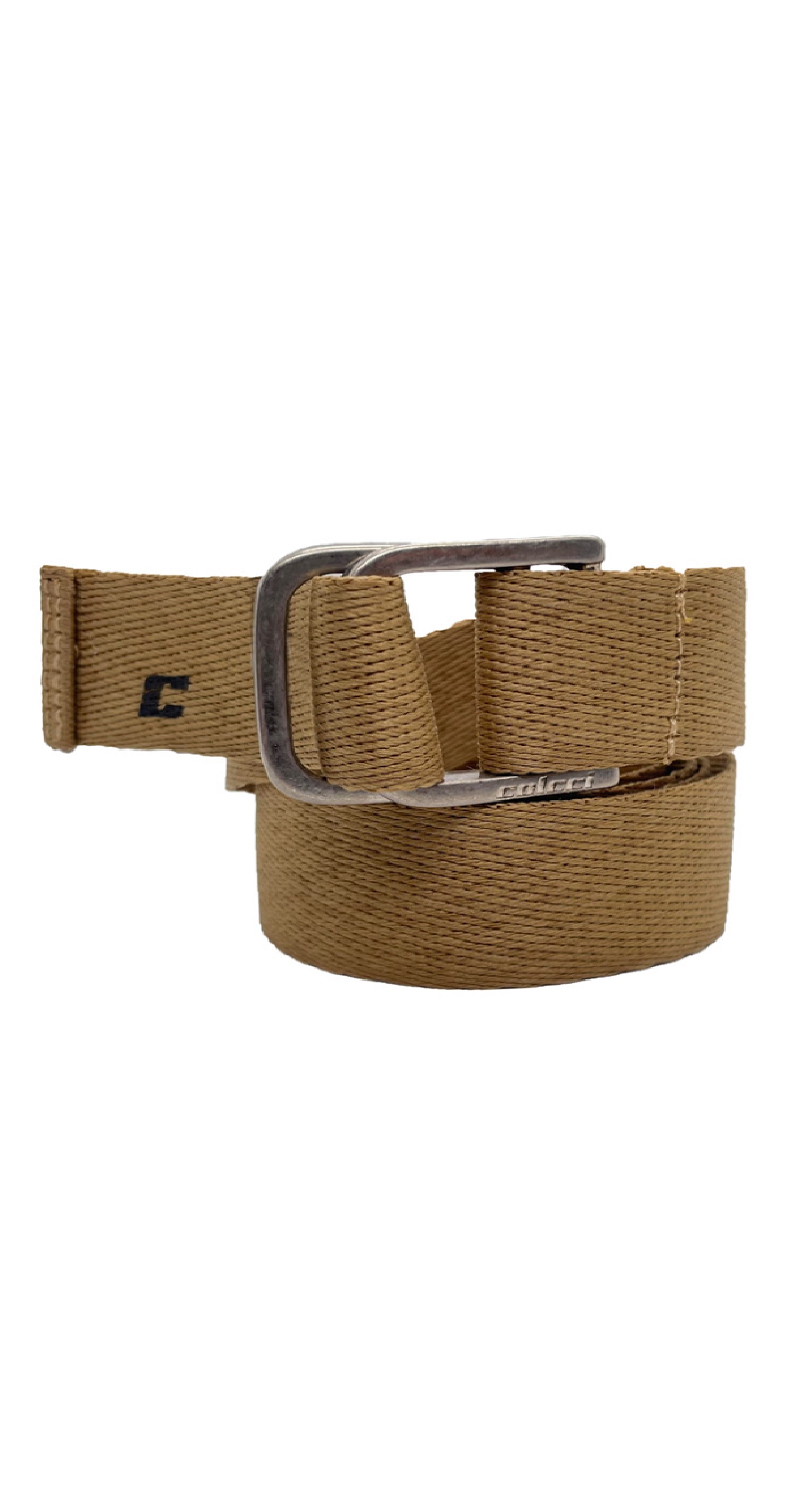 CINTO MASCULINO COLCCI CADARÇO 100 BEGE SAND CASTL
