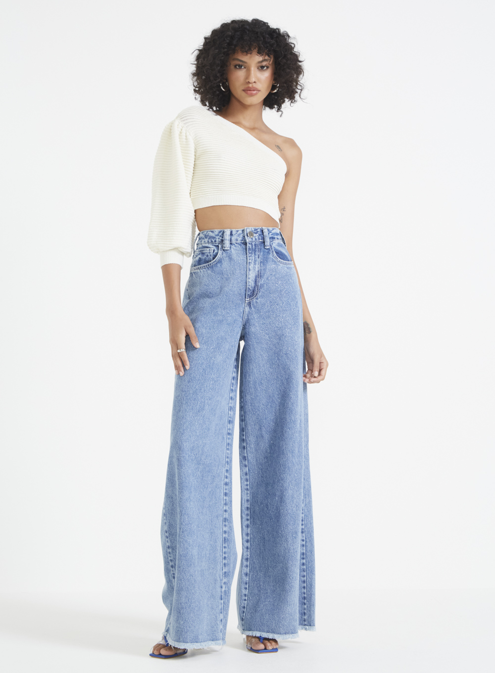 CALÇA JEANS THAIS 44 INDIGO