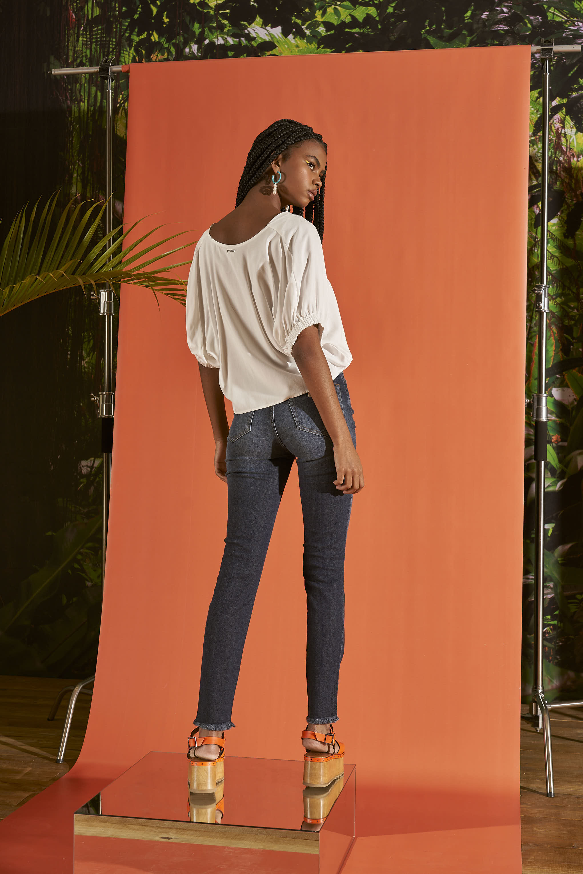 CALÇA JEANS KAREN 38 INDIGO