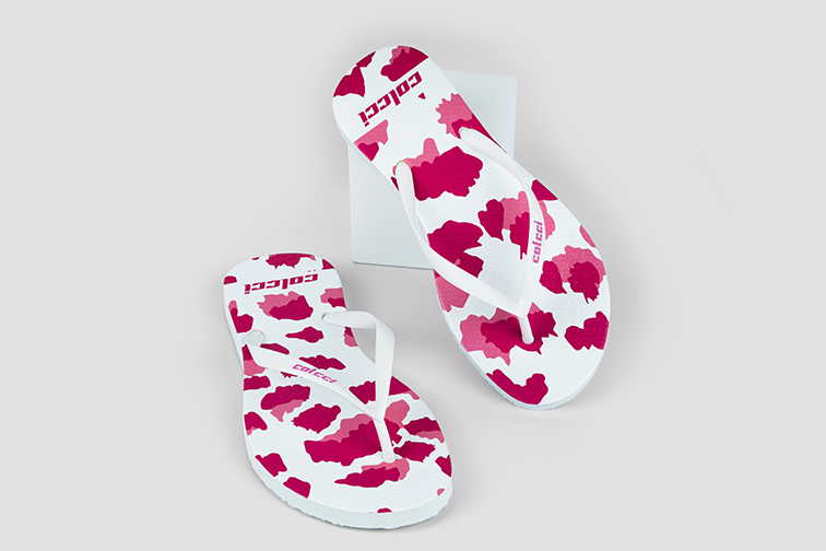 CHINELO FEM COLCCI ONÇA 33-34 BRANCO
