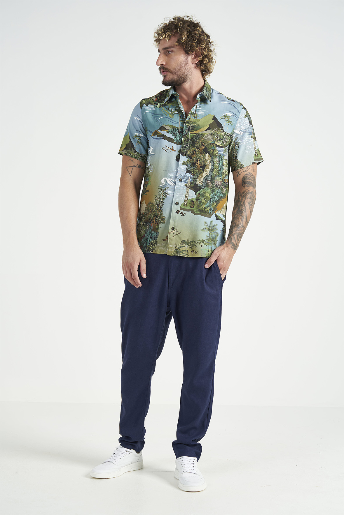 CAMISA ESTAMPADA RELAX G MAUI