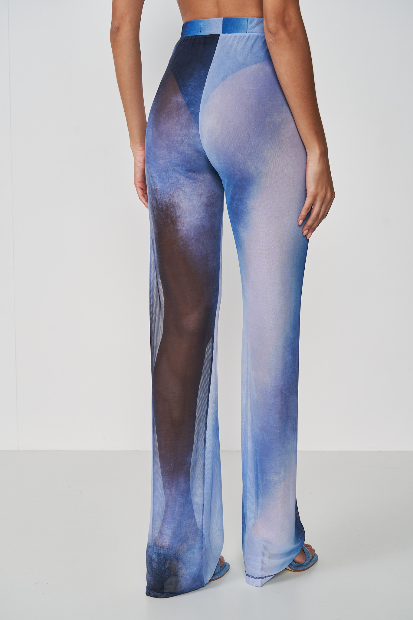 CALÇA TULE ESTAMPADO G ENTRETOM