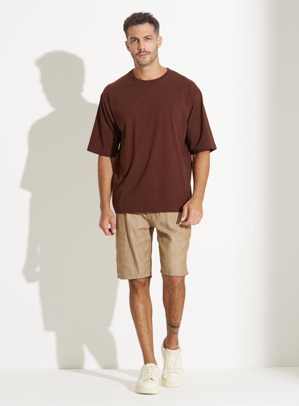 CAMISETA FORUM M MARROM NOBUCK