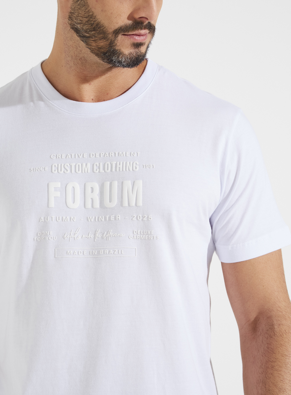 CAMISETA FORUM XGG BRANCO