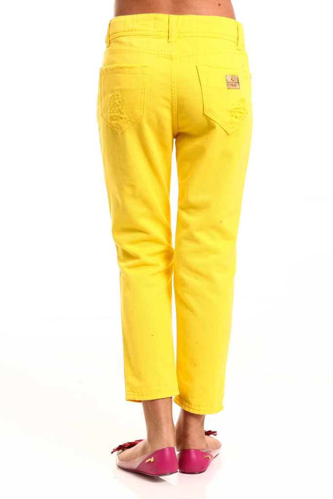 CALCA DUDA SARJA TINT 10 AMARELO NIPPON