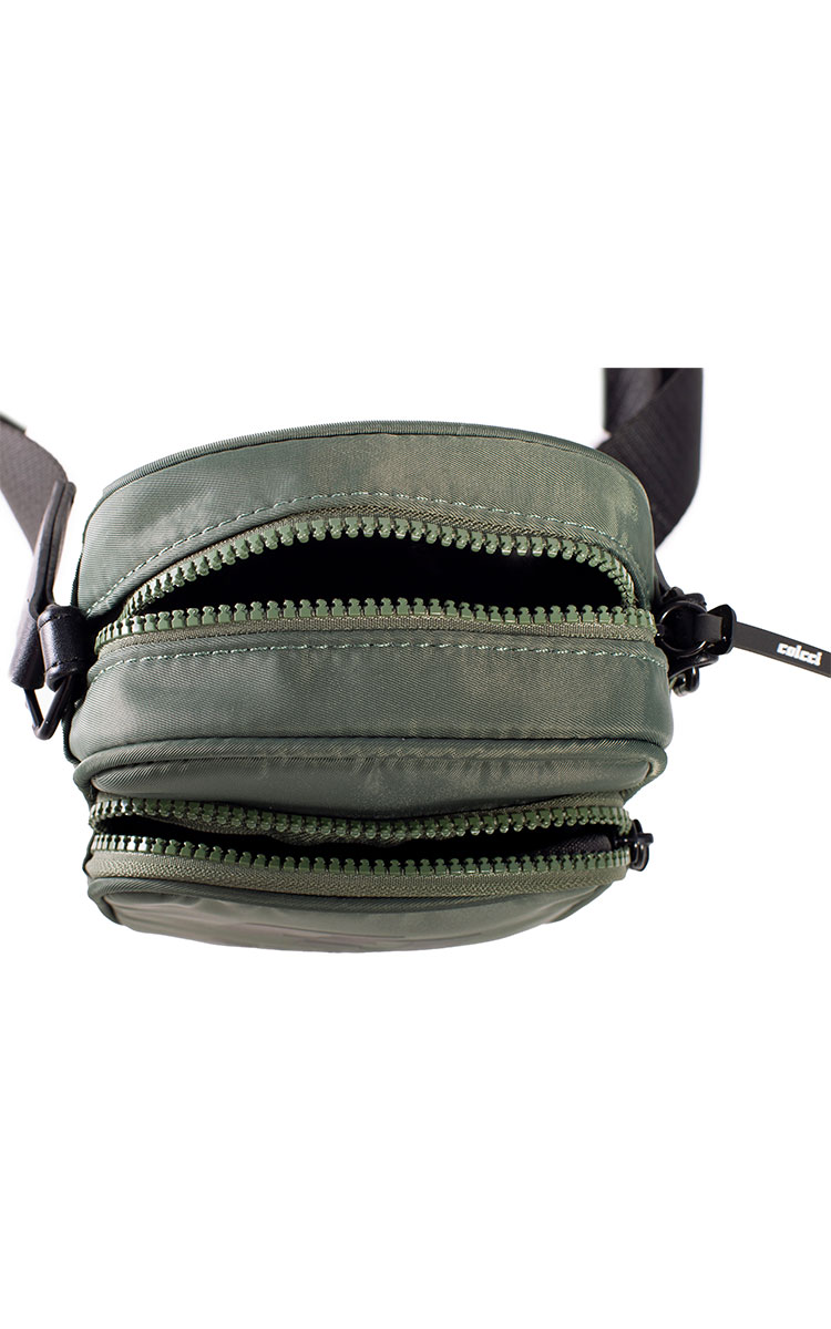BOLSA COLCCI FEM FESTVAL NYLON U VERDE DEMETRI