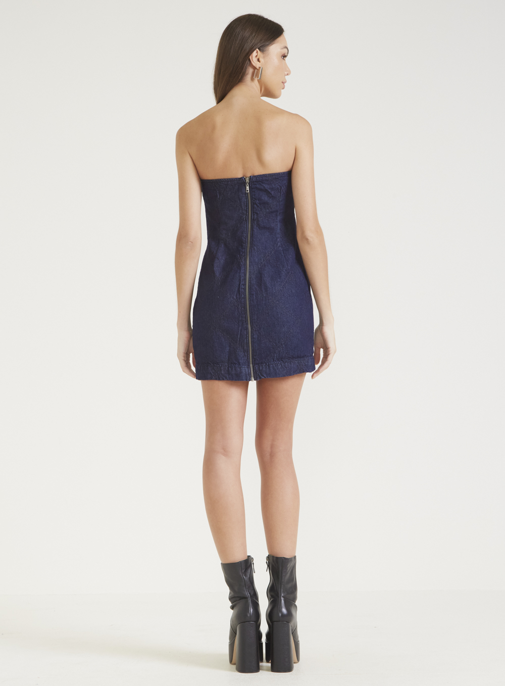 VESTIDO JEANS FORUM 36 INDIGO