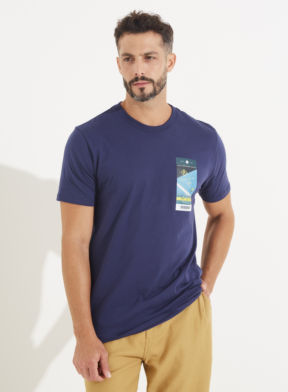 CAMISETA FORUM M AZUL OLYMPIC