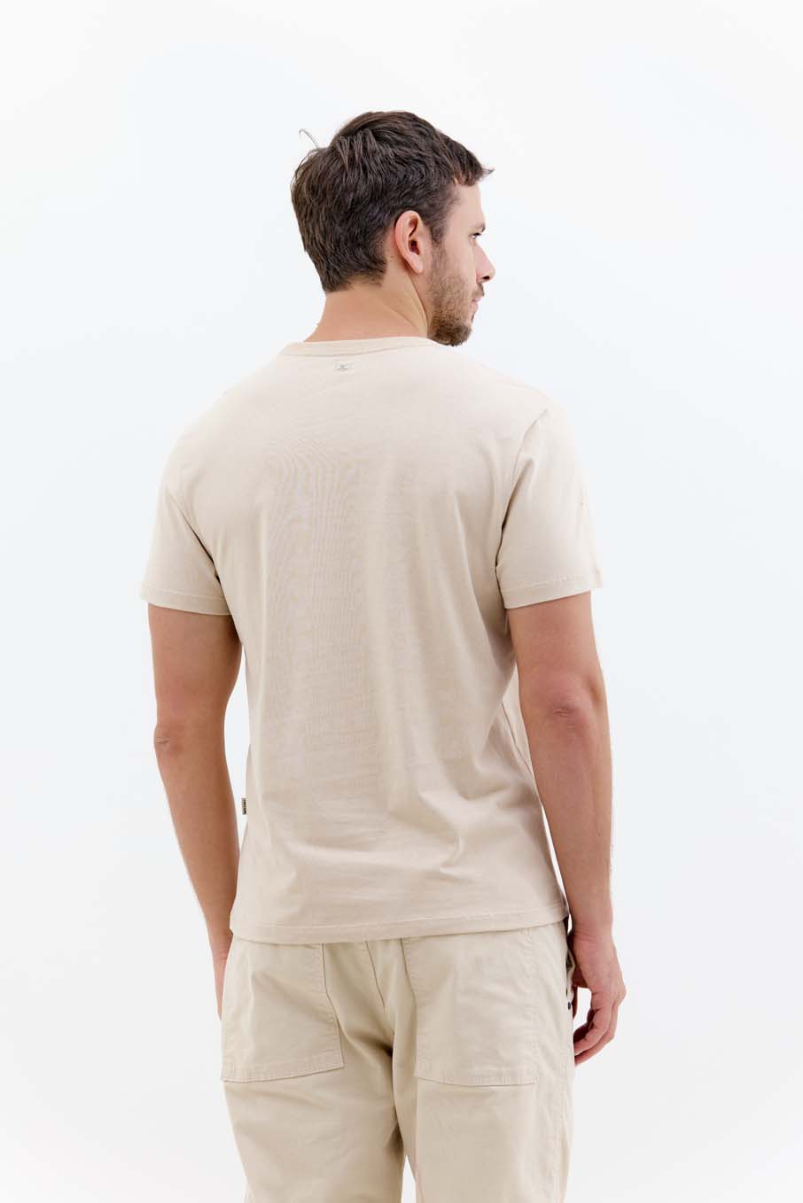 CAMISETA TRITON GG MARROM NOBUCK