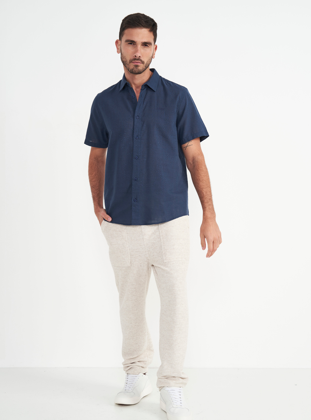 CAMISA RELAX P MARINHO/AZUL