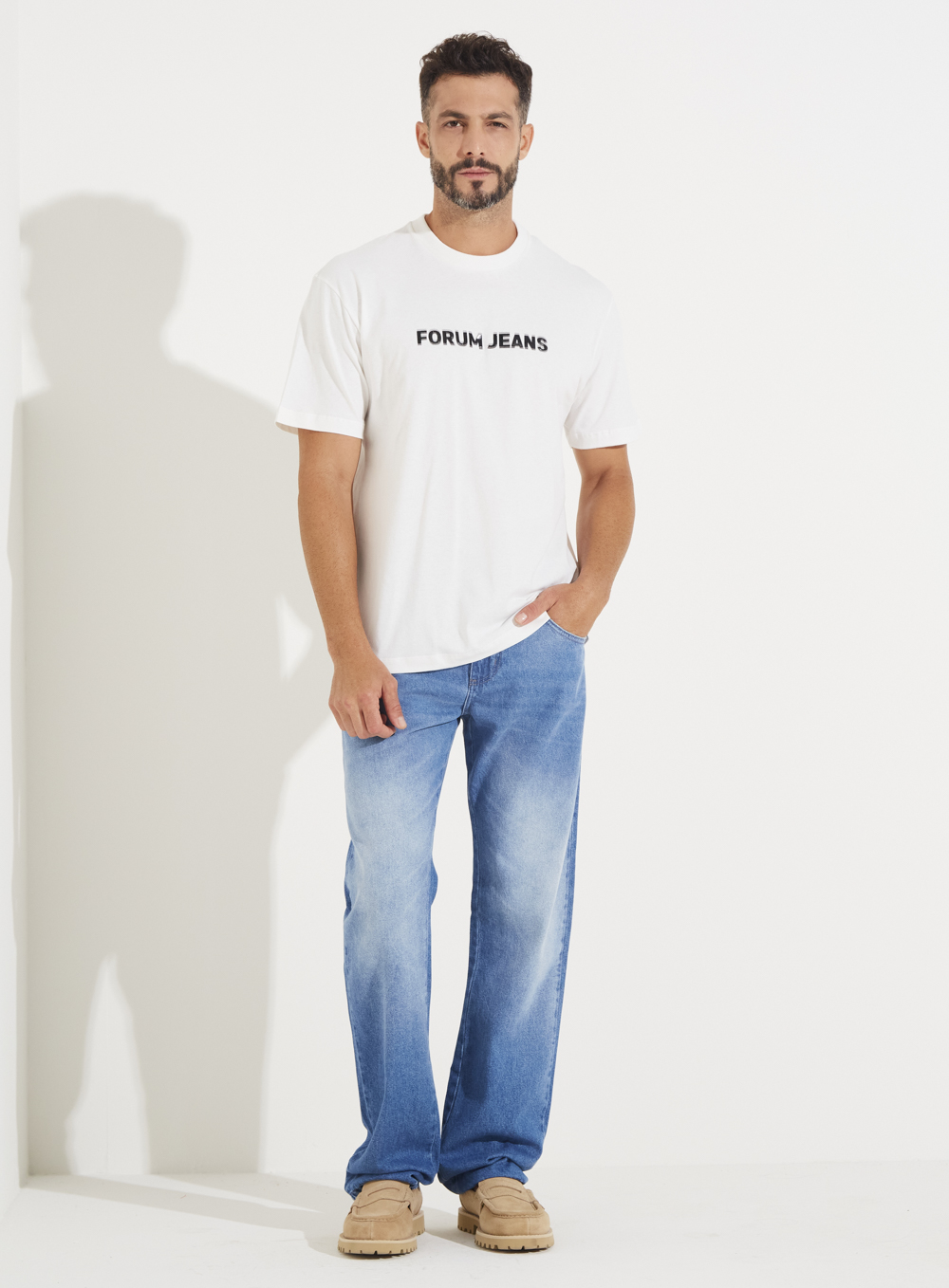 CALÇA JEANS PAUL REGULAR 42 INDIGO