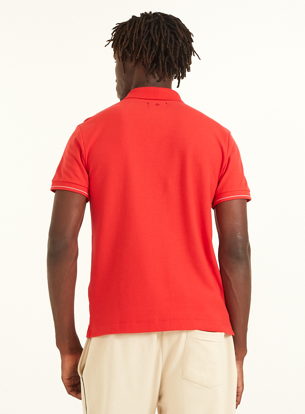 POLO COM BOLSO P VERMELHO IFE