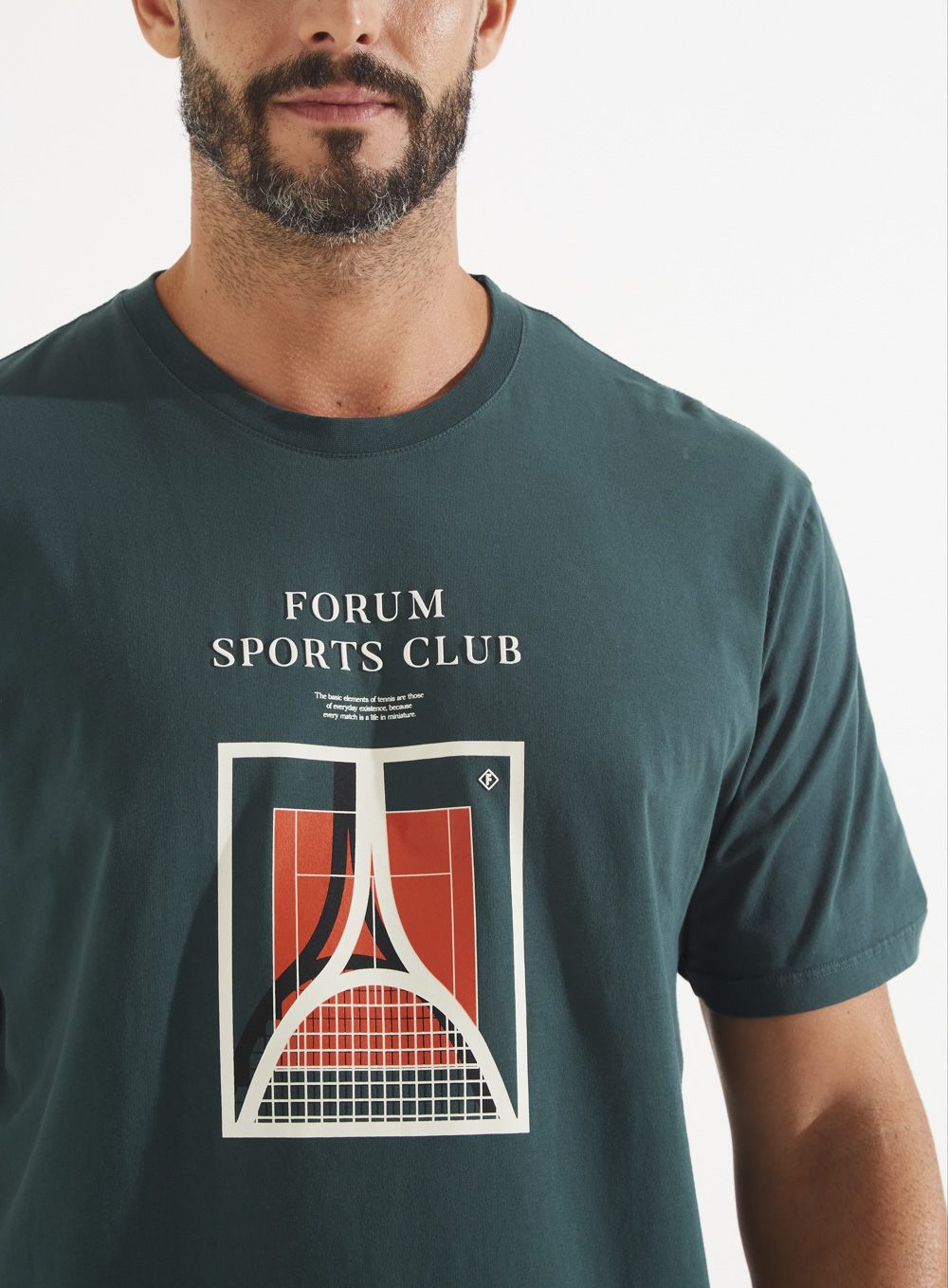 CAMISETA ESTAMPADA M VERDE MALACHITE