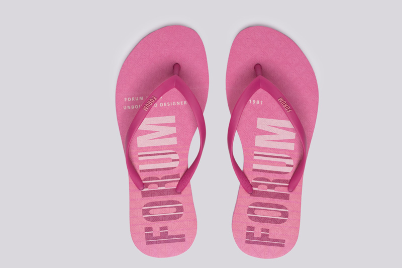 CHINELO FEM FORUM DEGRADE 33-34 BEGE ITALIAN