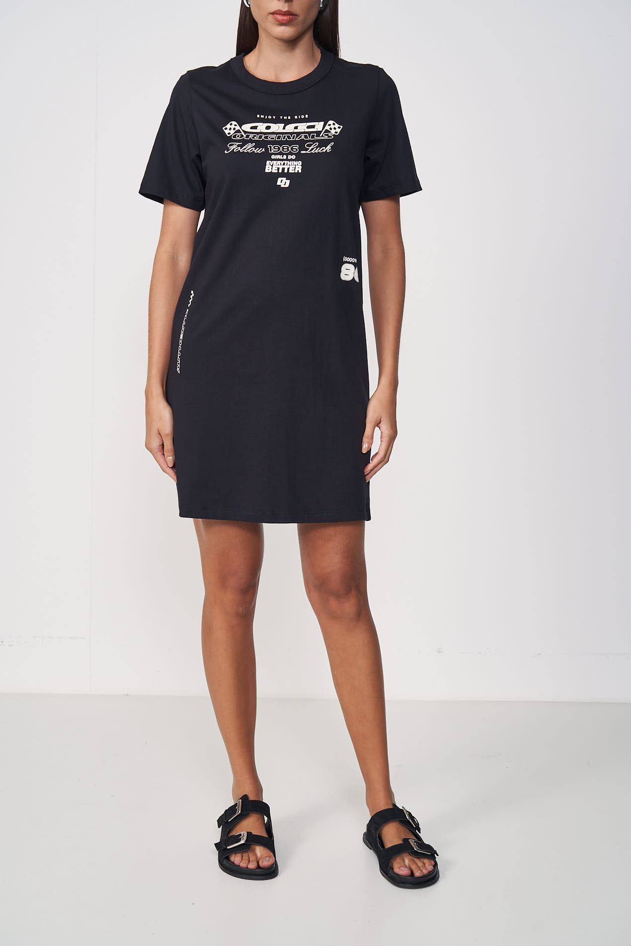 VESTIDO COLCCI G CINZA FULIGEM