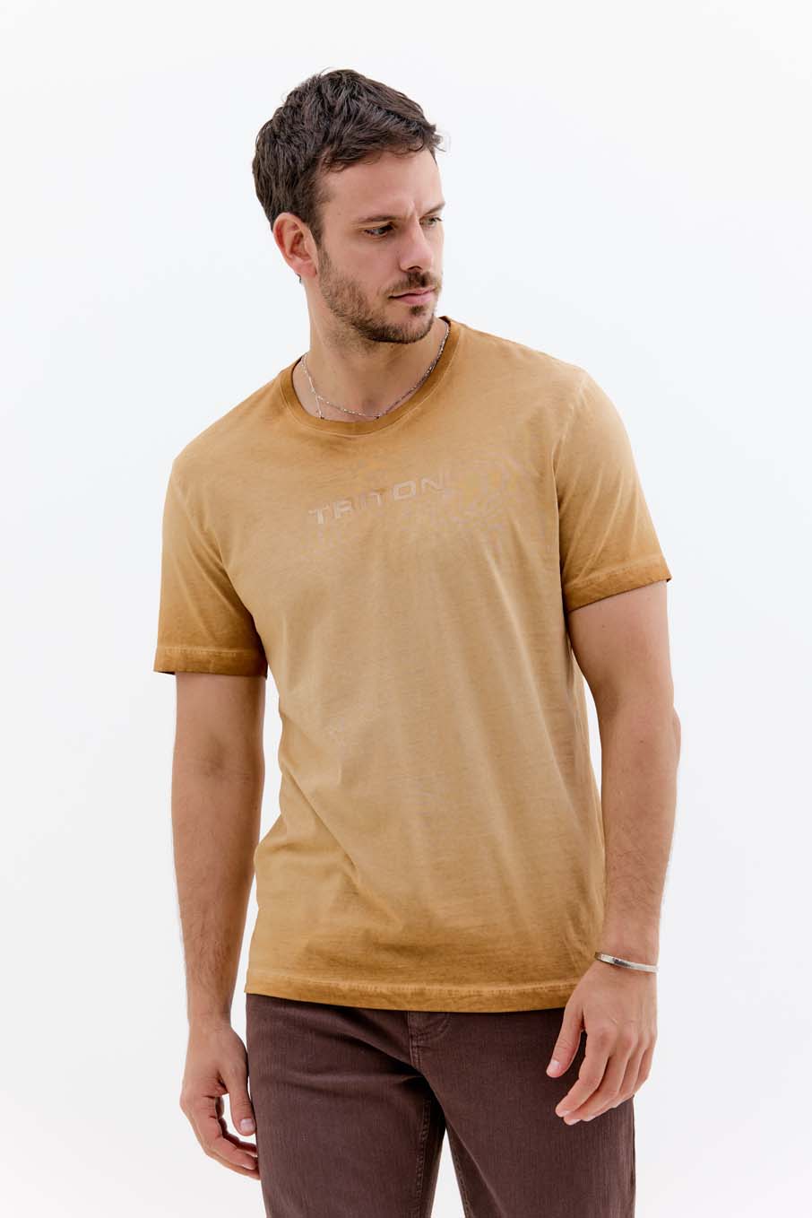 CAMISETA TRITON G MARROM EVERMORE