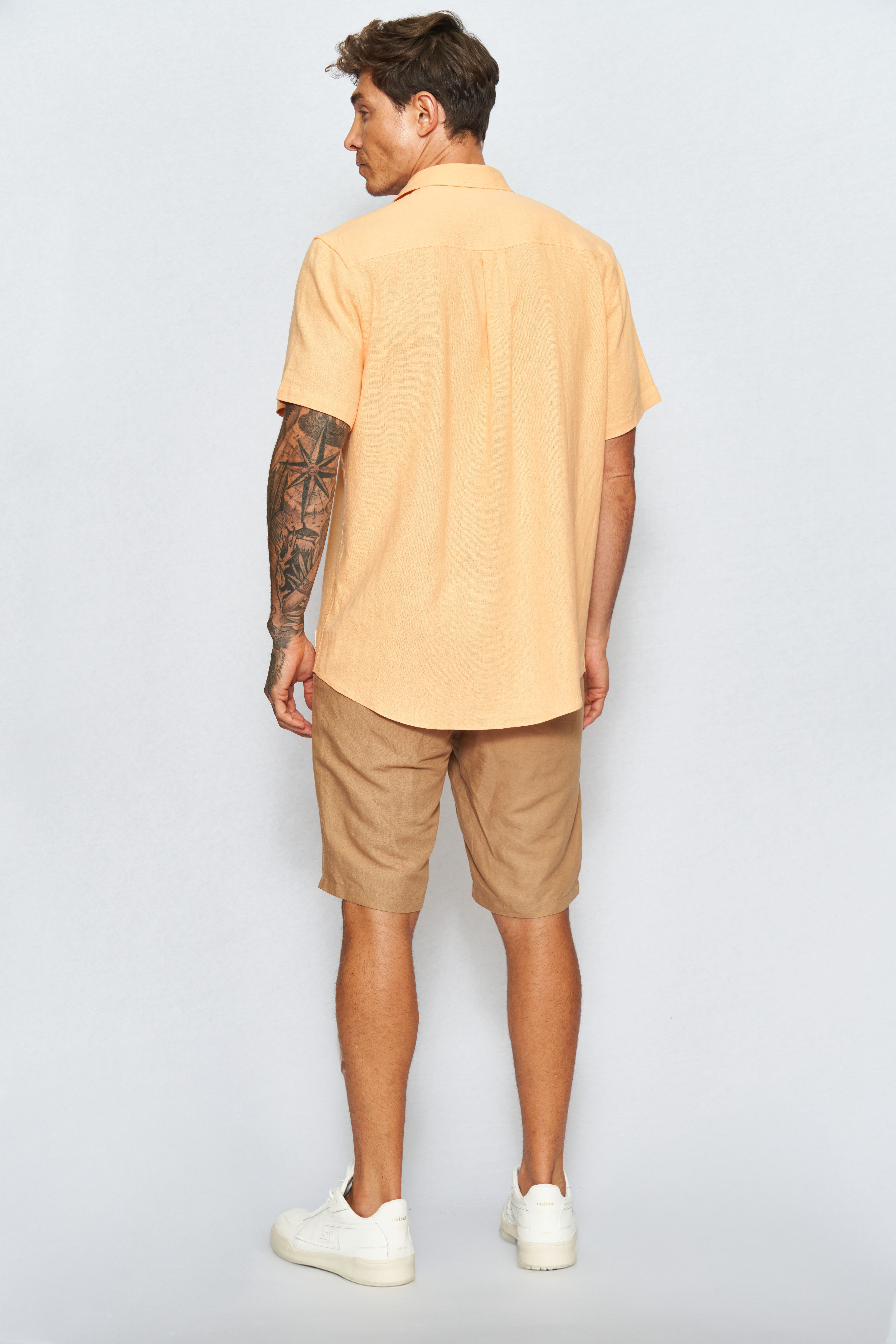 CAMISA LINHO RELAX M ROSA ELLE